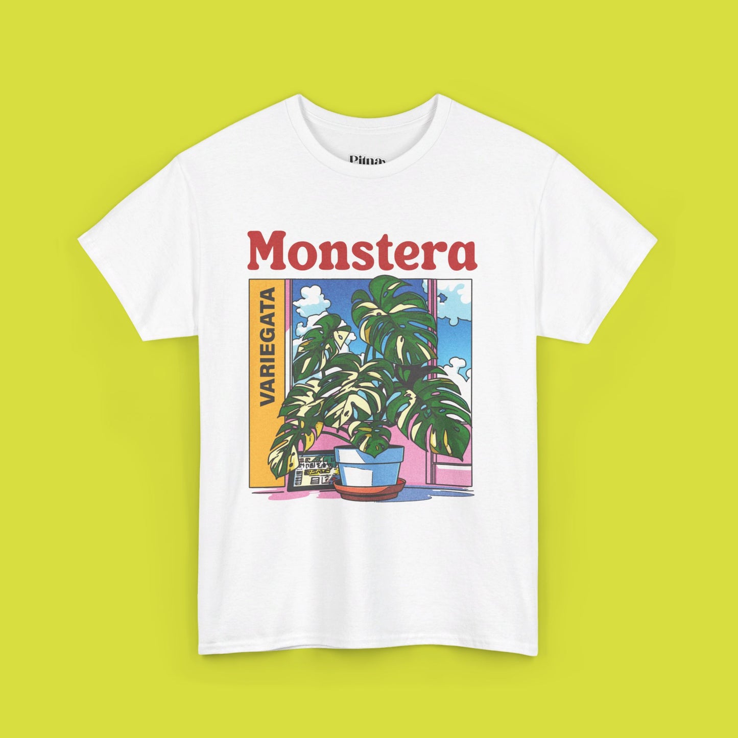 Monstera Variegata | Unisex Heavy Cotton Tee