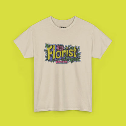 Certified Florist | Unisex Heavy Cotton Tee