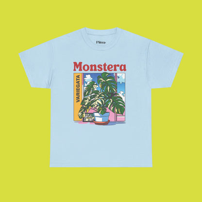 Monstera Variegata | Unisex Heavy Cotton Tee