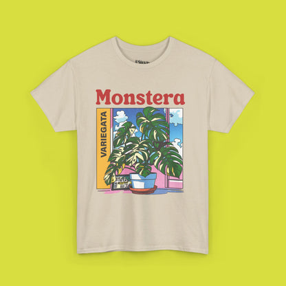 Monstera Variegata | Unisex Heavy Cotton Tee