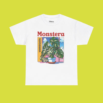 Monstera Variegata | Unisex Heavy Cotton Tee